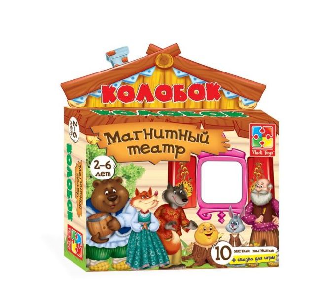 Магнитный театр Колобок Vladi Toys