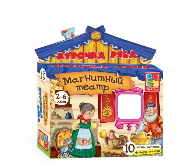 Магнитный театр Курочка Ряба Vladi Toys