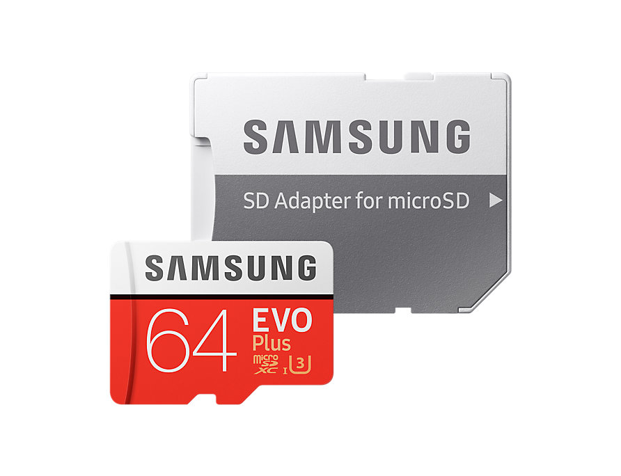 Карта памяти microSDXC UHS-I U3, 4K, 64 ГБ, переходник SD