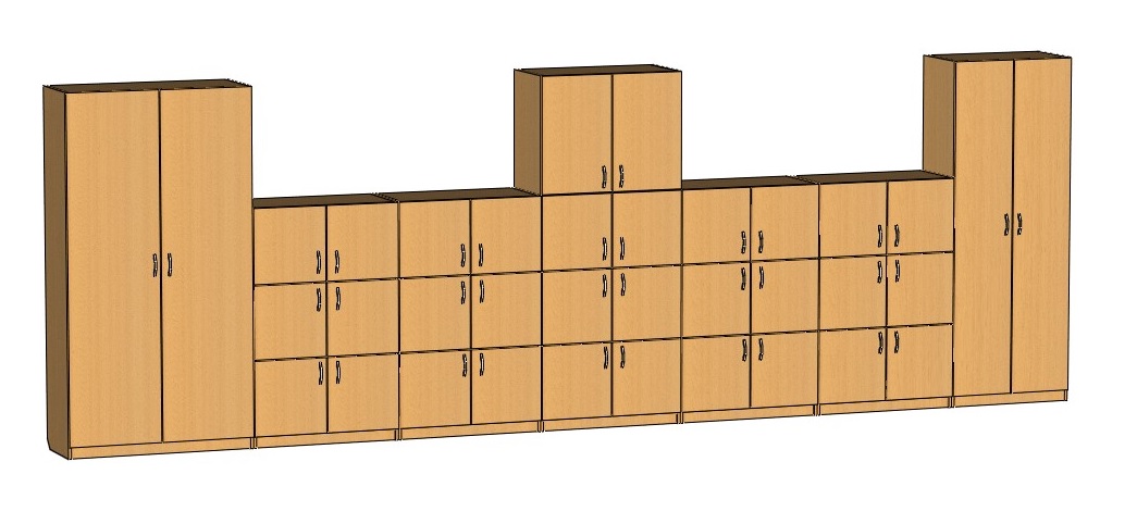 Стенка, 5700х350х1900 мм