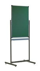 Передвижная поворотная доска, меловая, 750x1000 мм