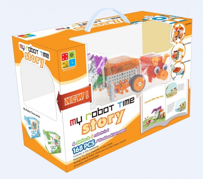 Набор по робототехнике My Robot Time story, 4+