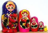 Матрешка 5 в 1 (расписная)