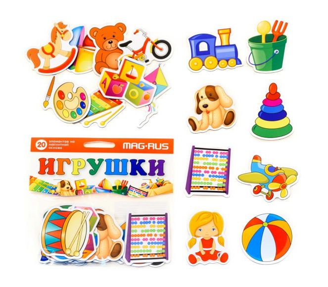 Игра магнитная "Игрушки"