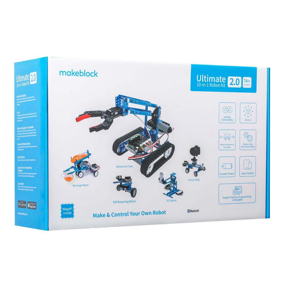 Базовый робототехнический набор Ultimate Robot Kit V2.0. 7+