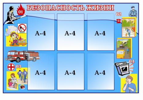 Стенд "Безопасность жизни"