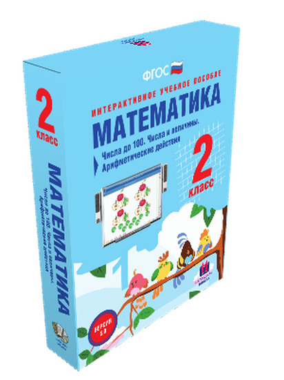 Пособие интерактивное учебное. Наглядная начальная школа. Математика 2 класс.