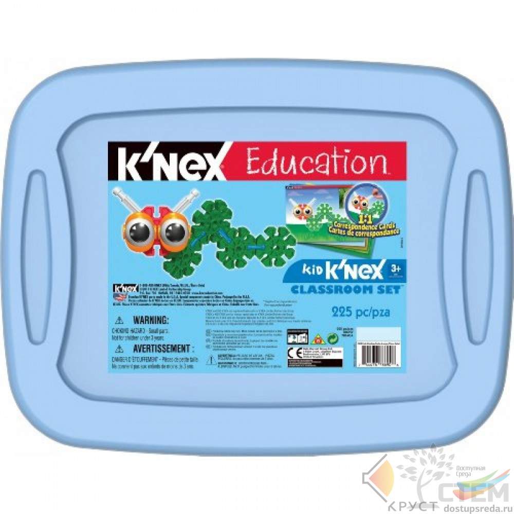 Конструктор Образовательный Kid K'NEX Education "Набор для класса"