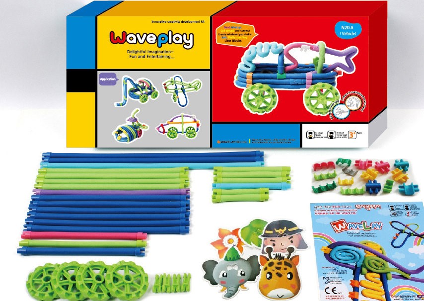 Набор конструктора Waveplay 20-A Toy set