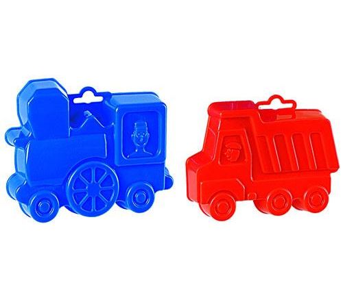 Формочки (самосвал, паровоз)