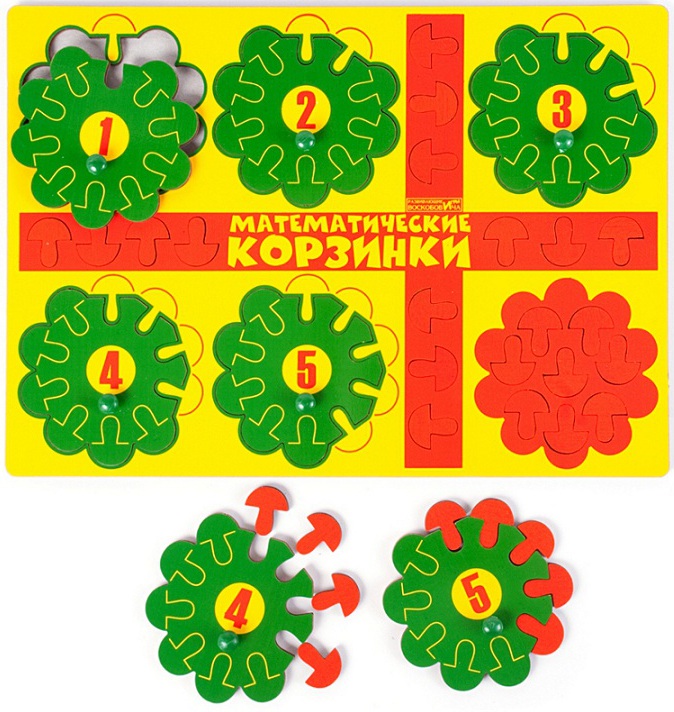 Математические корзинки-5 (развитие математ.представлений)