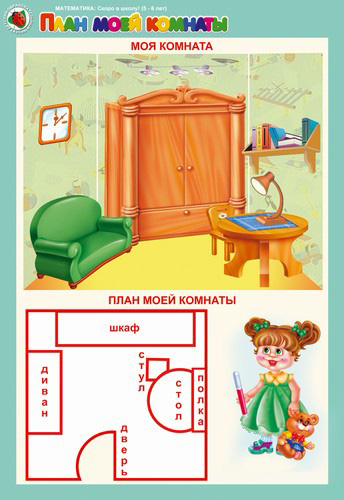 Комплект таблиц. Математика 5-6 лет. "Скоро в школу".