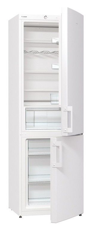 Холодильник GORENJE, 321 л, 60х185х64 см, двухкамерный, белый