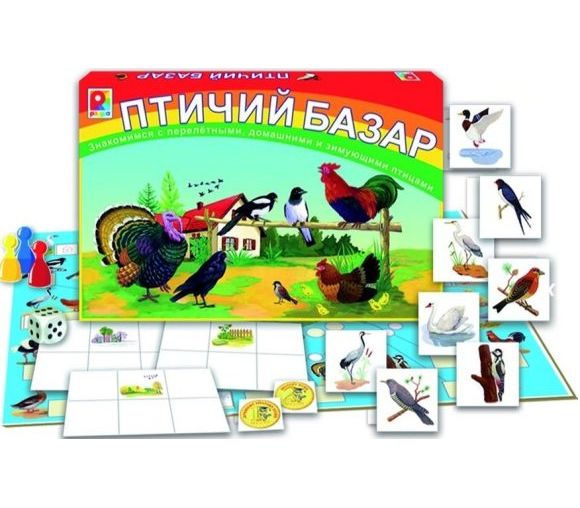 Развивающая игра "Птичий базар"