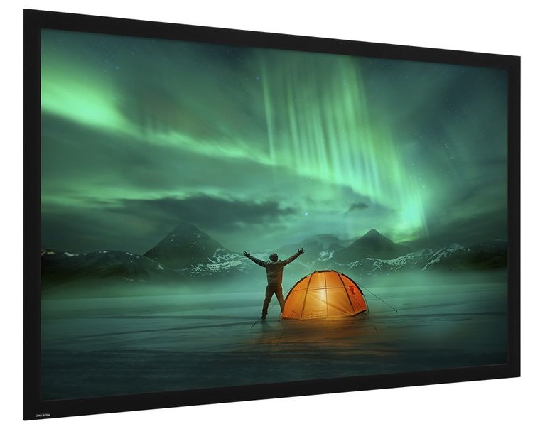 Экран на раме Projecta HomeScreen Deluxe, 136" 16:9 HD Progressive 1.1, 169x300 см., размер по раме 185x316 см.