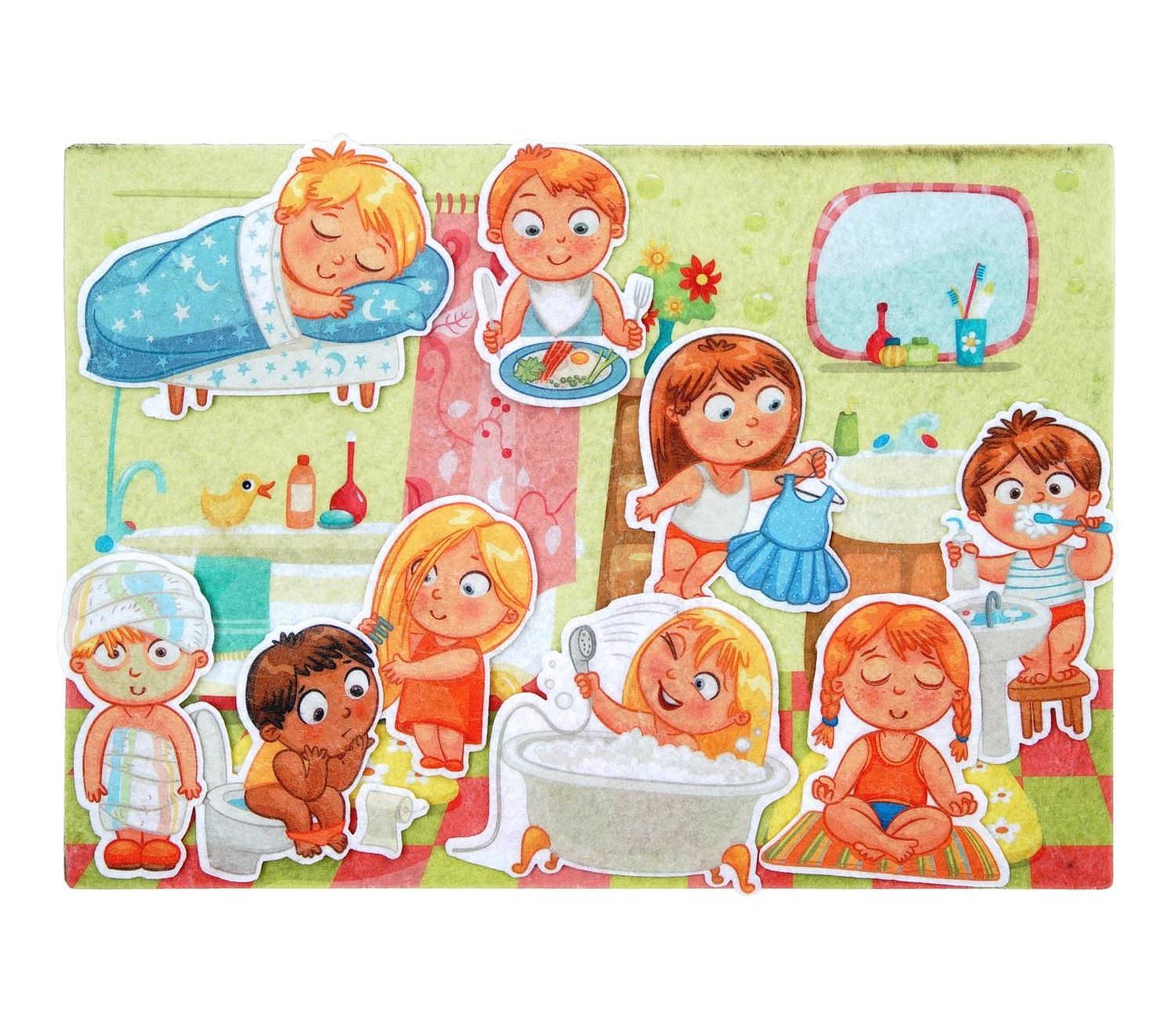 НАЧАЛО ДНЯ С ИГРОВЫМ ПОЛЕМ МАЛОЕ(ФЕТР)