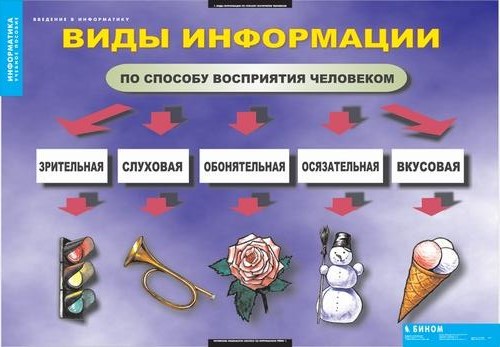 Таблицы "Введение в информатику"
