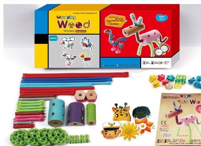 Набор конструктора Waveplay 20-D Toy set