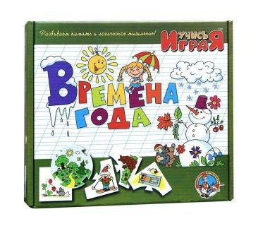 Настольная игра пазл Времена года