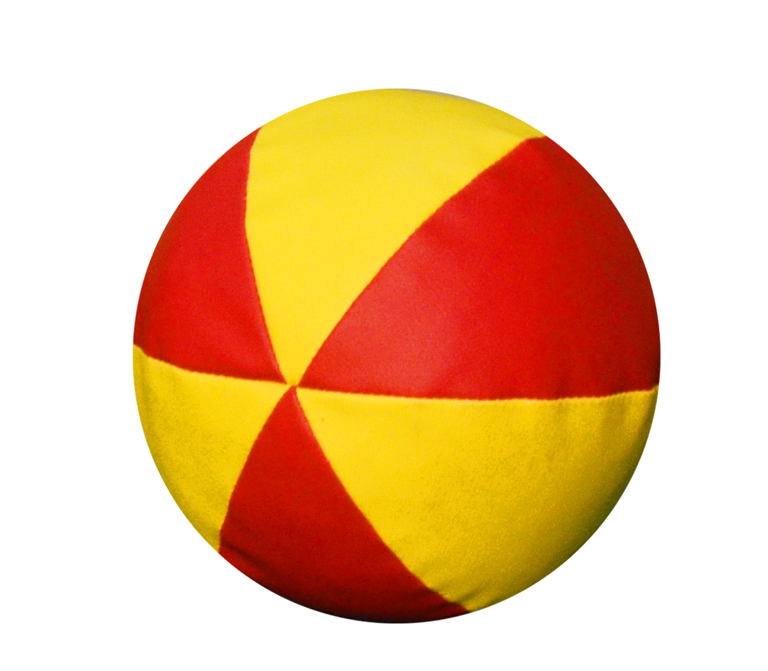 Мяч мягконабивной 0,5кг, 20 см.