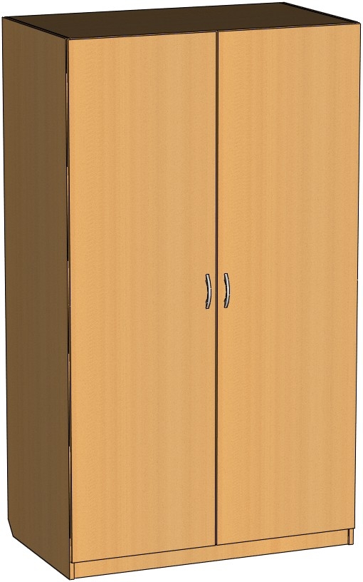Шкаф комбинированный (глубокий), 1050х600х1900 мм