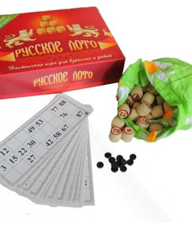 Лото (бочонок древопласт)