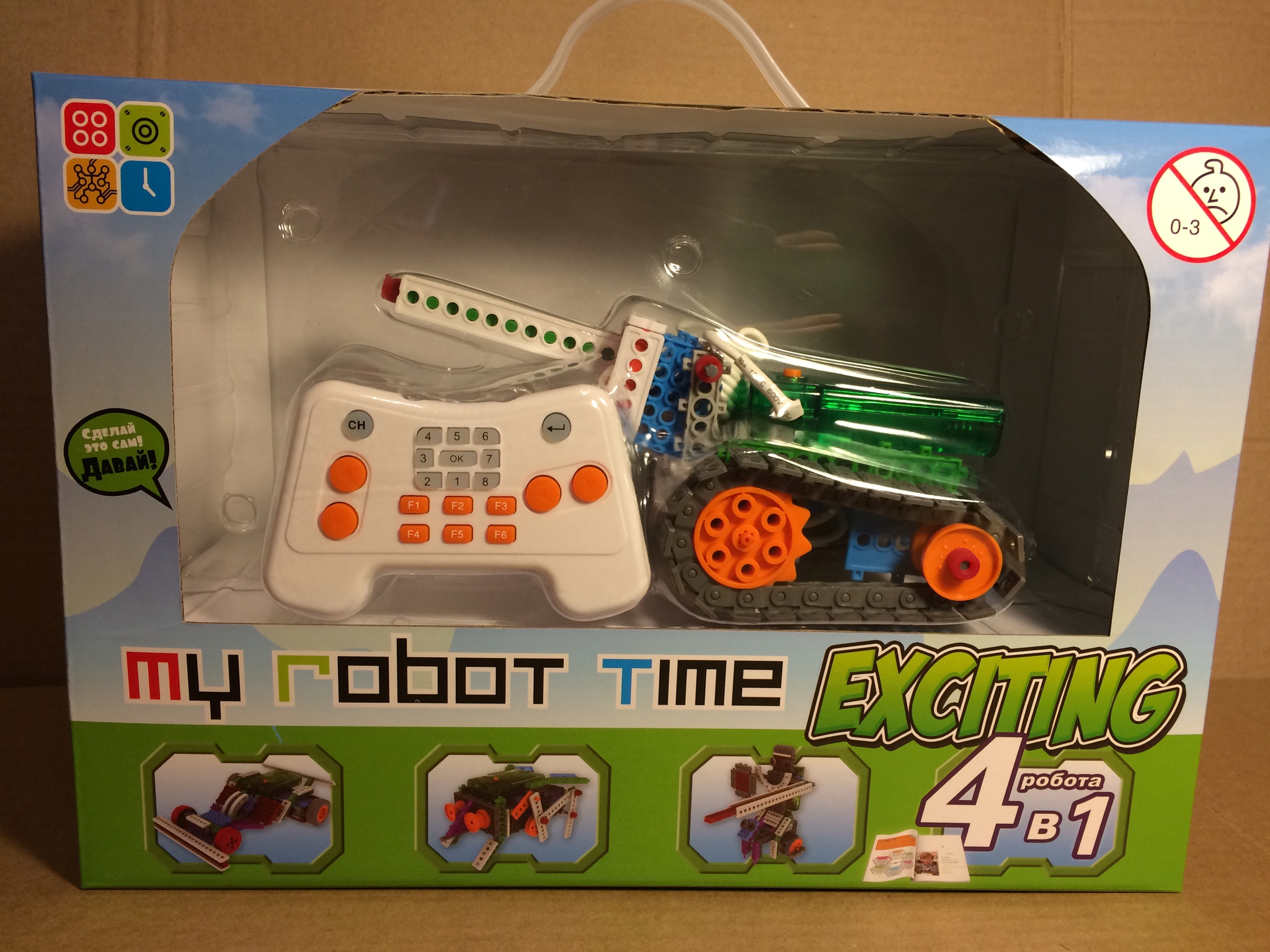 Набор по робототехнике My Robot Time exciting, 5+