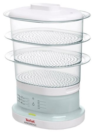 Пароварка TEFAL, 550 Вт, белый