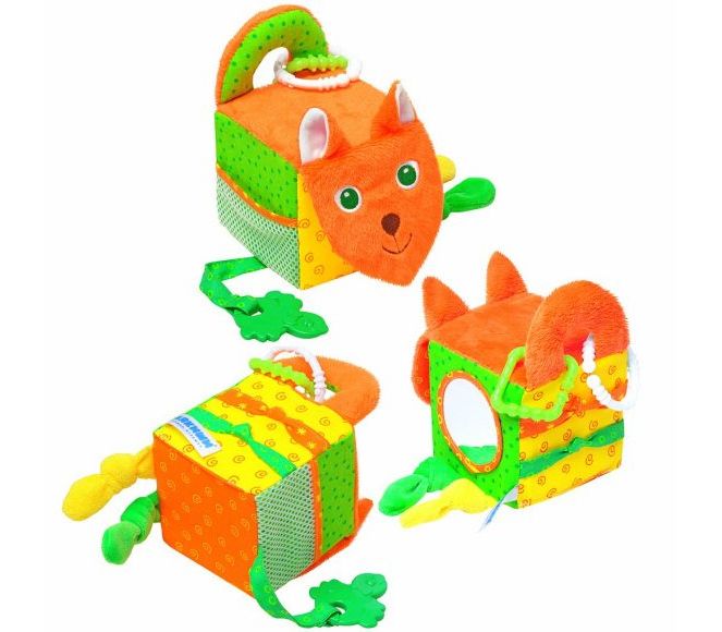 ИГРУШКА КУБИК ЛИСА МЯКИШИ