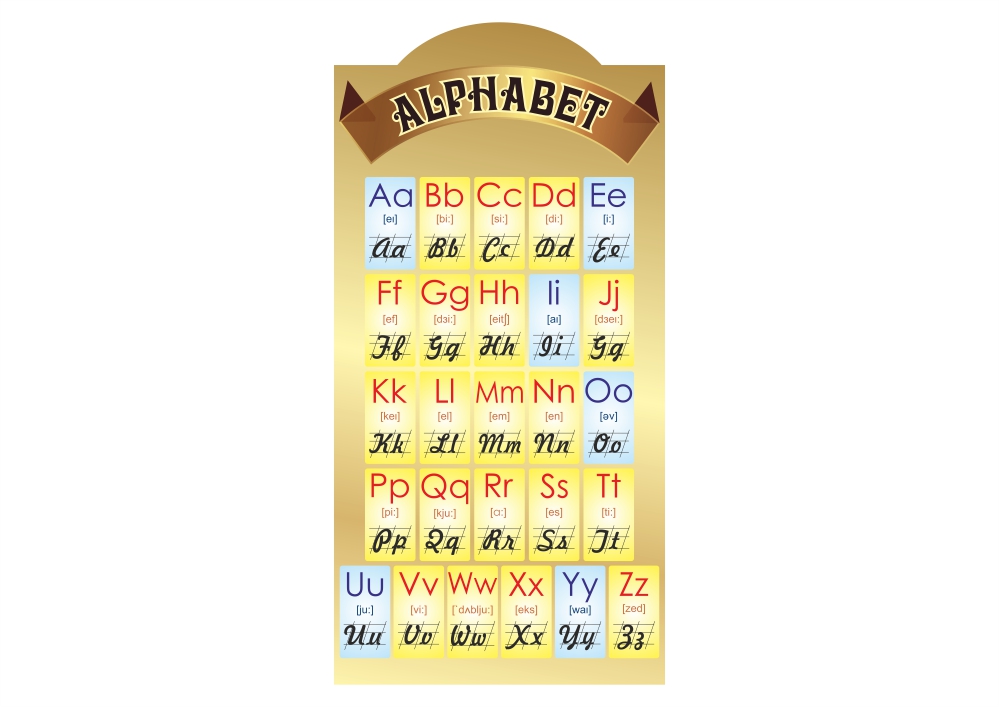 Стенд "Alphabet"
