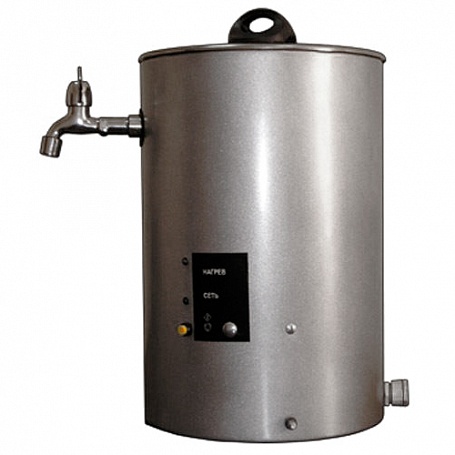 Кипятильник электрический непрерывного действия КНЭ-150-01 нерж. (250х250х360мм, 13,5кВт, 150±15л/час, 6,0кг)