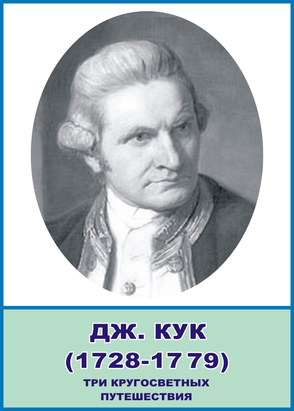 Стенд портрет "Дж. Кук"