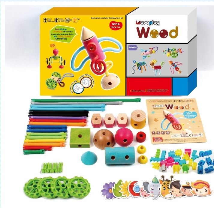 Набор конструктора Waveplay 30-C Toy set
