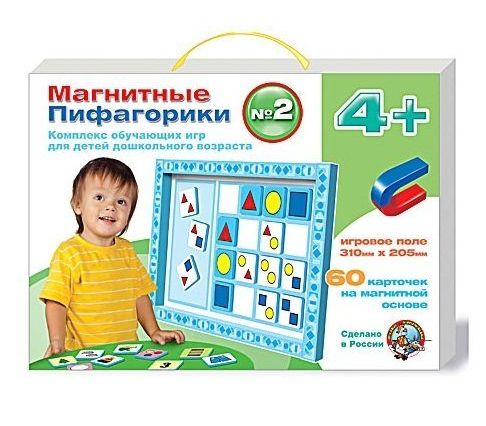 Магнитные Пифагорики № 2 4+