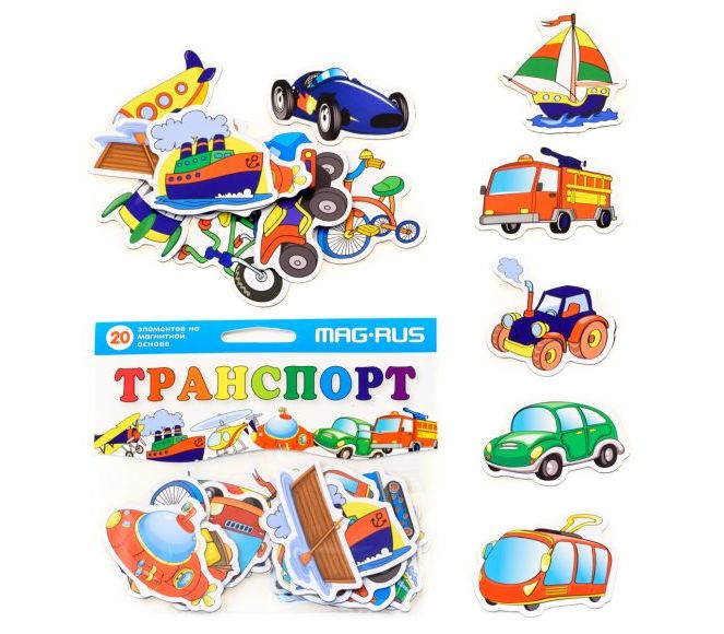 Игра магнитная "Транспорт"