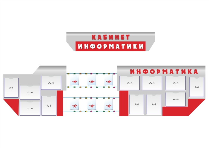 Стенд "Композиция для оформления кабинета информатики"