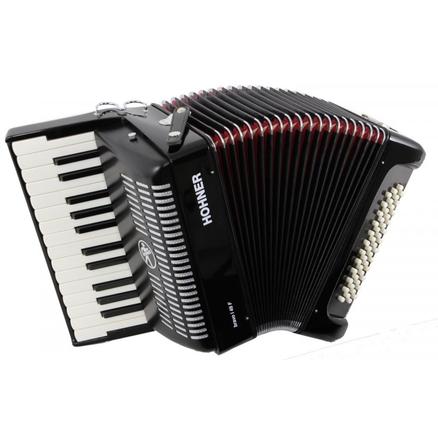 Аккордеон с ситемой басов Freebass HOHNER The New Bravo I 49 F black