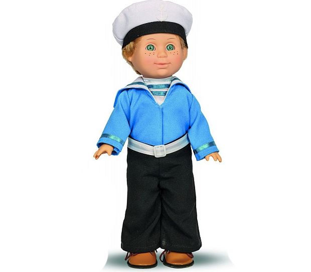 Кукла Митя моряк (со звуком)
