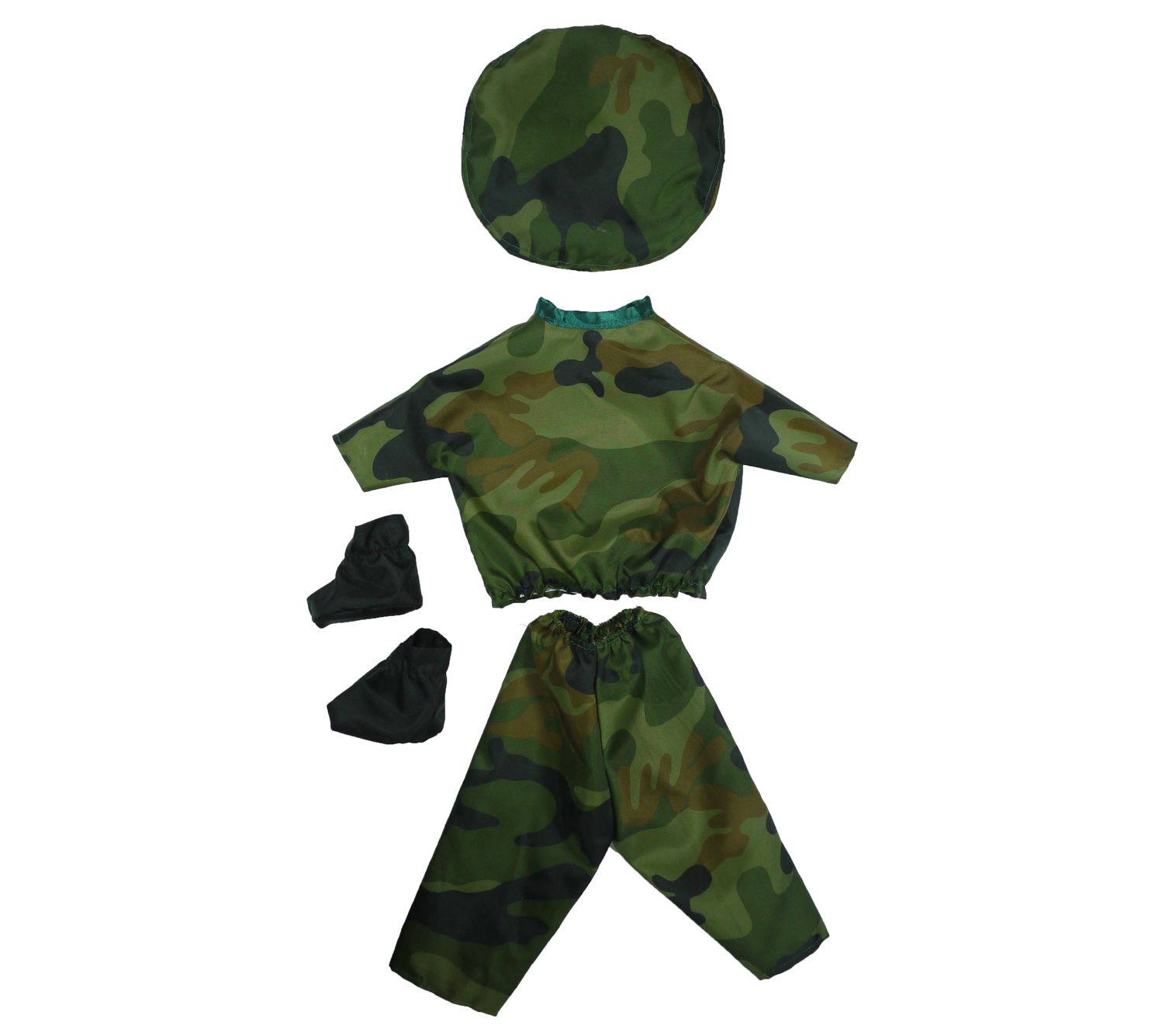 Комплект кукольной одежды Военный