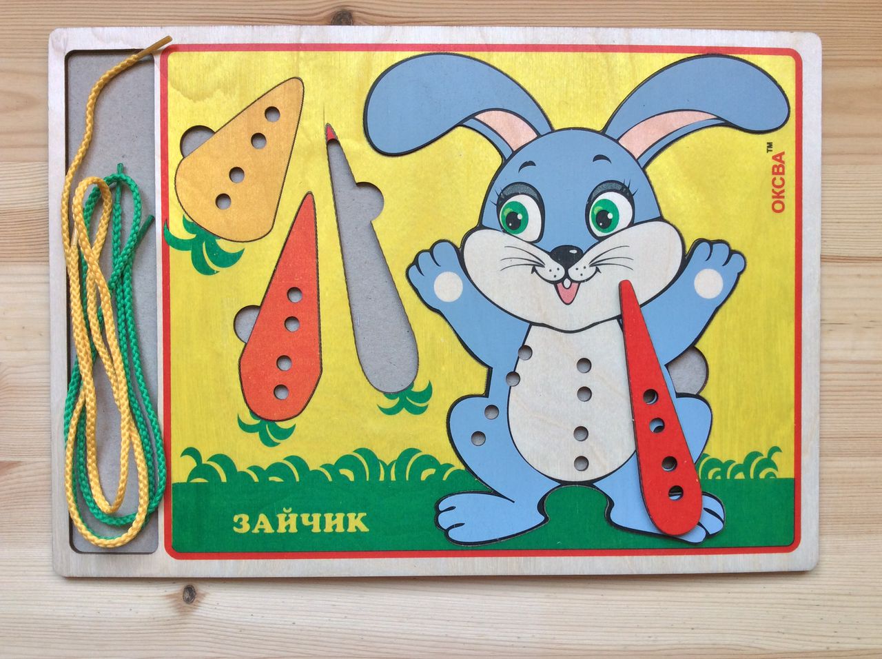 Шнуровка "Зайка"