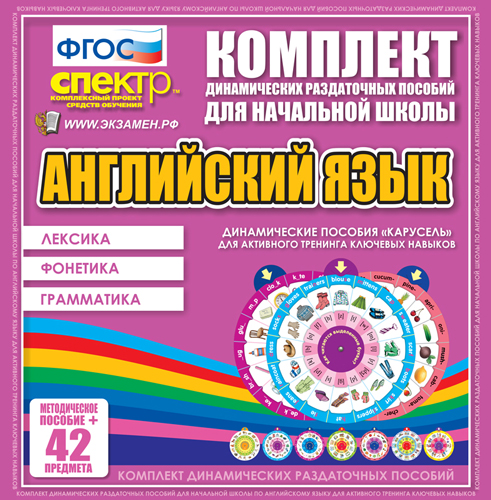 Английский язык (карусель). Лексика, фонетика, грамматика