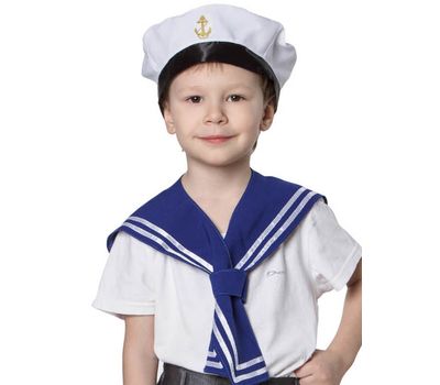 Костюм Моряка детский (воротник и бескозырка)