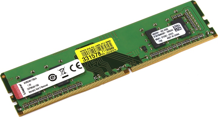 Модуль памяти DDR4 - 4Гб , 2400, DIMM