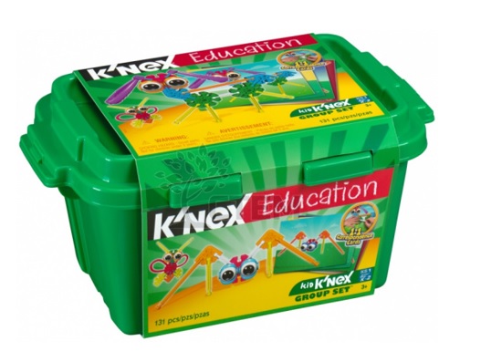 Конструктор образовательный Kid K'NEX Education "Набор для работы в группе"