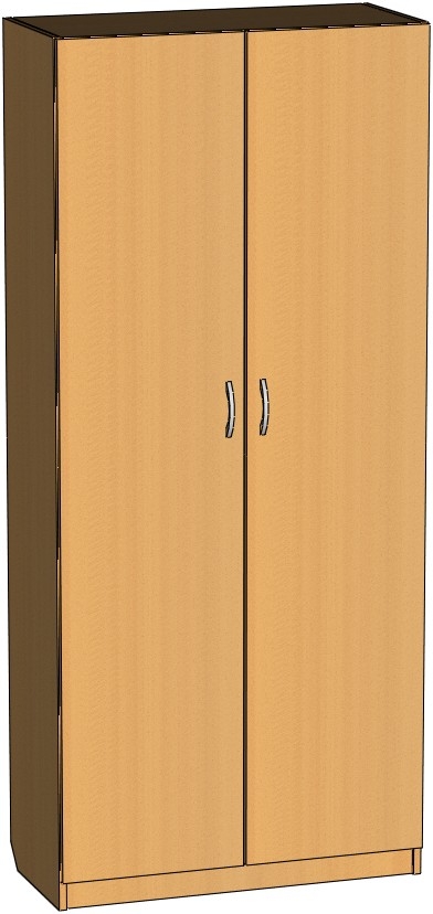 Шкаф платяной (глубокий), 700х600х1900 мм