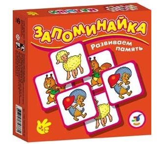 Настольная игра ЗАПОМИНАЙКА малыши