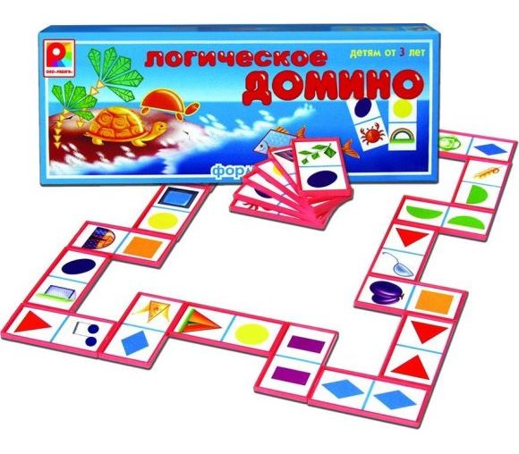 Логическое домино "Форма"