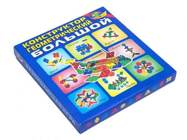 Конструктор геометрический (большой, 2-12 лет)