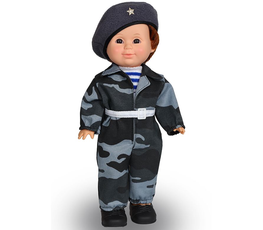 Кукла Митя военный