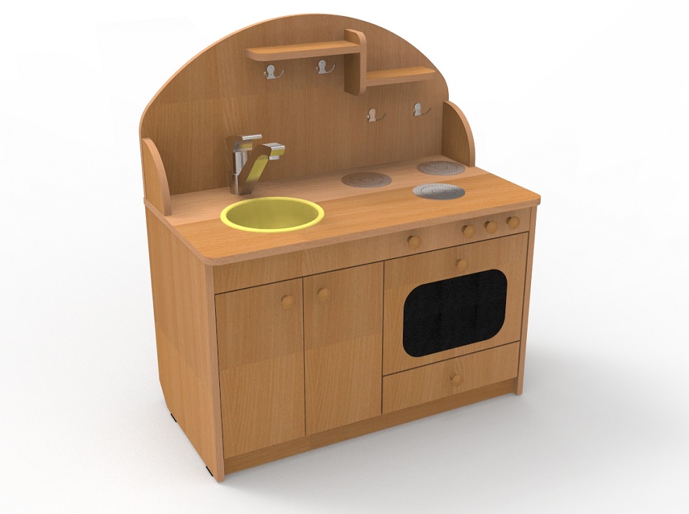 Кухня игровая №6, 800х424х900мм